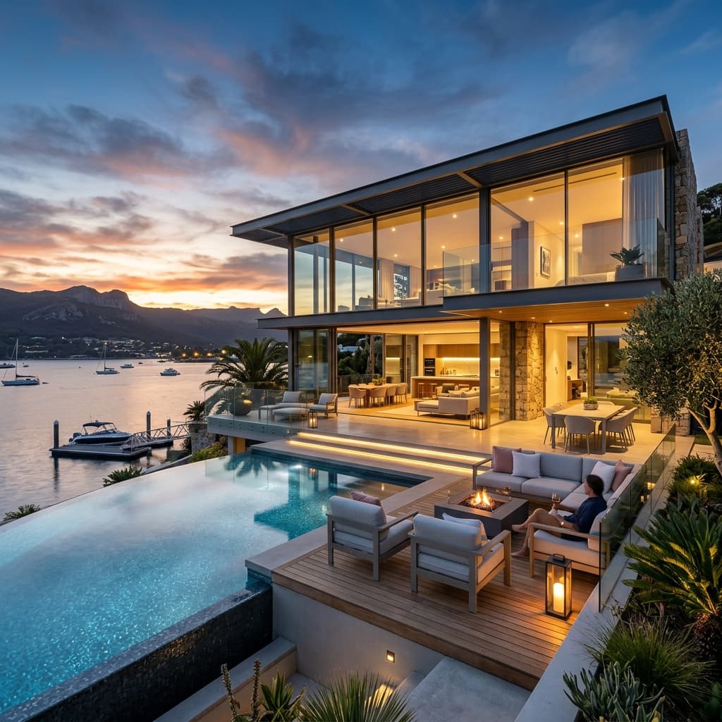 Azure Cliff Villa Interior